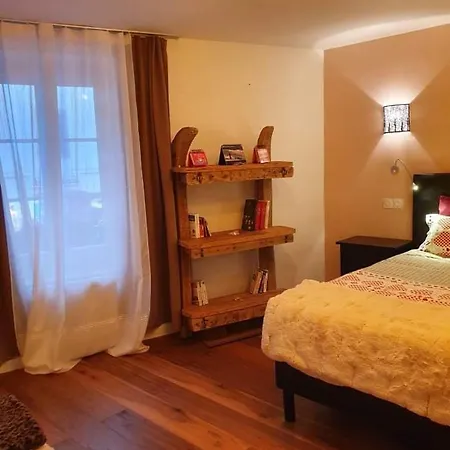 Hyper Centre . Terrasse Vue Mont Blanc . Parking דירה