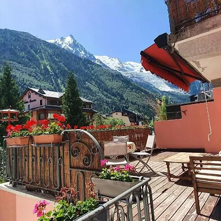 Hyper Centre . Terrasse Vue Mont Blanc . Parking